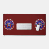 82. Luftlandedivision Pensionierter Veteran Schreibtischunterlage (Tastatur & Maus)