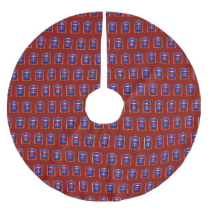 82. Luftlandedivision  Polyester Weihnachtsbaumdecke
