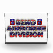 82. Luftlandedivision Sonderdesign Fotoblock (Vorderseite)