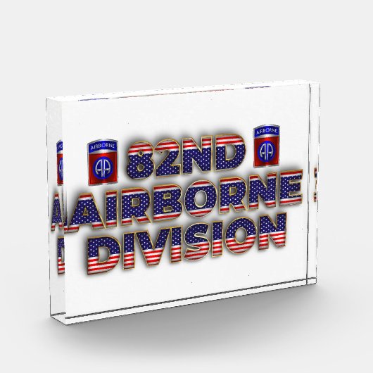 82. Luftlandedivision Sonderdesign Fotoblock (Links)