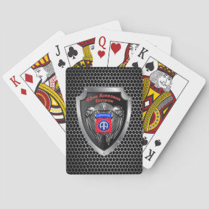 82. Luftlandedivision Spielkarten