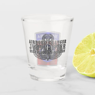 82. Luftlandedivision Sprungmeister Schnapsglas