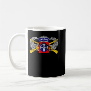 82. Luftlandeschützen und Fallschirmjägerflügel Kaffeetasse