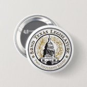 82. Texas-Gesetzgebungs-Knopf Button (Vorne & Hinten)