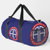 82nd Airborne "All American" Division Personalized Duffle Bag (Rechte Ecke)
