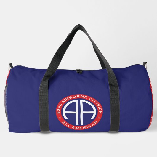 82nd Airborne "All American" Division Personalized Duffle Bag (Rückseite)