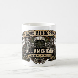 82nd Airborne All American Keramik-Tasse OEH Kaffeetasse