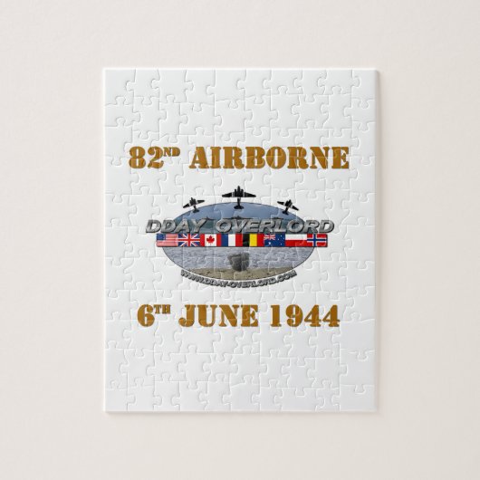 82nd Airborne Division 6th June 1944 Puzzle (Vertikal)