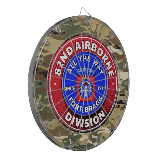 82nd Airborne Division Dartscheibe (Vorderseite Links)