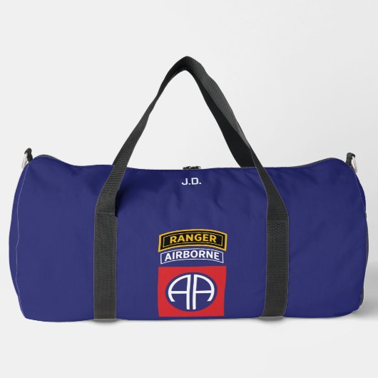 82nd Airborne Division Ranger Personalized Duffle Bag (Vorderseite)