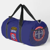 82nd Airborne Division Ranger Personalized Duffle Bag (Rechte Ecke)