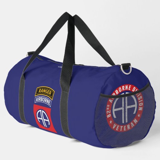 82nd Airborne Division Ranger Personalized Duffle Bag (Rechte Ecke)