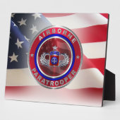 82nd Airborne Division Senior Paratrooper Fotoplatte (Seite)