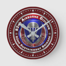 82nd Airborne Division Sustainment Brigade  Runde Wanduhr