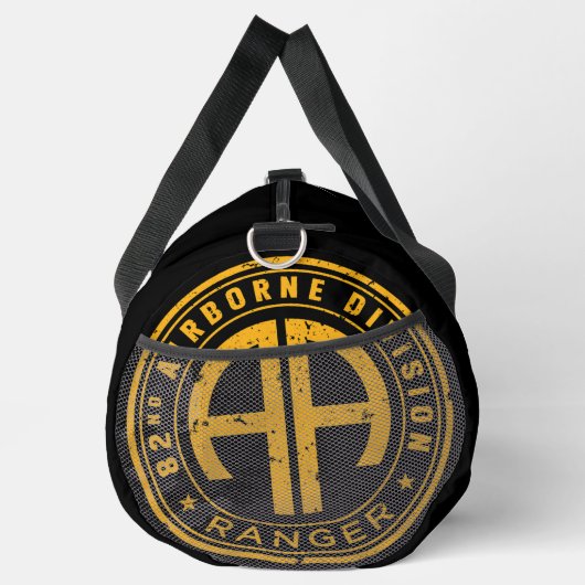 82nd Airborne Ranger Veteran Tab Customizable Duffle Bag (Rechts)