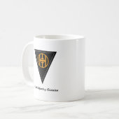 83. Abteilung, 329. Infanterie-Regiment Kaffeetasse (Vorderseite Links)