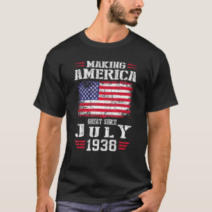 83. Geburtstag Amerika groß machen seit Juli 1938 T-Shirt