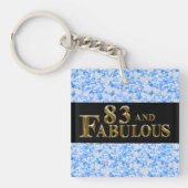 83. Geburtstag Schlüsselanhänger (Vorderseite)