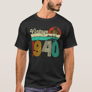 83. Geburtstag Vintag 1940 83 Jahre alte Männer Fr T-Shirt