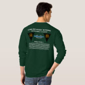 83. Infanterie Division Long Sleeve T-Shirt (Schwarz voll)