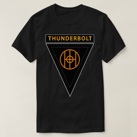 83. Infanterieabteilung mit Registerkarte "THUNDER T-Shirt (Design vorne)