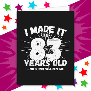 83 Jahre alt Sarcastic Meme Funny 83. Geburtstag Karte