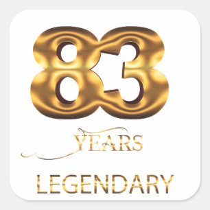 83 Jahre legendärer Aufkleber