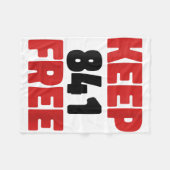 841 Surfen Otter 841Behalt 841 Free California Ott Fleecedecke (Vorderseite (Horizontal))