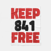 841 Surfen Otter 841Behalt 841 Free California Ott Fleecedecke (Vorderseite)