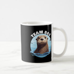841 Surfender Otter 841 Otter Team 841 Kalifornien Kaffeetasse