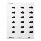 844 Etiketten Adressaufkleber (Vorne)