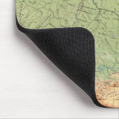 8485 Asien physisch Mousepad (Ecke)