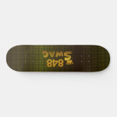 848 PostleitzahlSwag Skateboard (Horizontal)