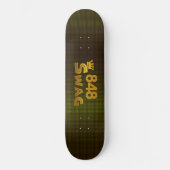 848 PostleitzahlSwag Skateboard (Vorderseite)