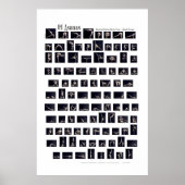 84 Asanas-Poster Poster (Vorne)