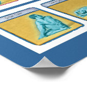 84 Asanas, Stufe 1 Poster (Ecke)