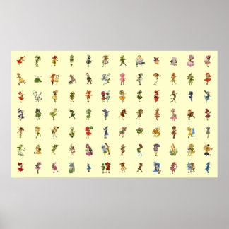 84 Blume Kinder Poster