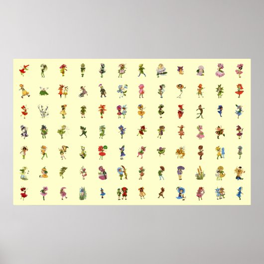 84 Blume Kinder Poster (Vorne)