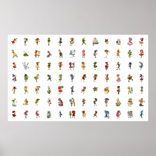 84 Blume Kinder Poster (Vorne)