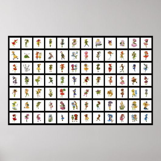 84 Blume Kinder Poster (Vorne)