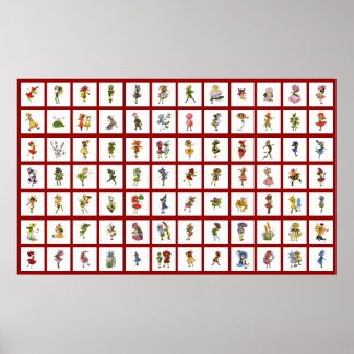 84 Blume Kinder Poster