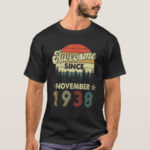 84. Geburtstag Phantastisch seit November 1938 84 T-Shirt