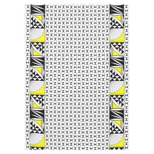 84" Südwestsonnenaufgang in Gelb Tischdecke (Vorderseite)