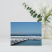 #8509 Beach Postcard Postkarte (Stehend Vorderseite)
