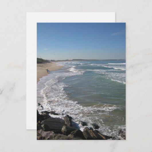 #8521 Beach Postkarte (Vorne/Hinten)