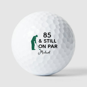 85. Geburtstag Funny Custom Golf Ball mit Namen