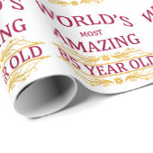 85. Geburtstag Geschenkpapier (Rolleneckpunkt)