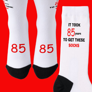 85. Geburtstag Socken Männer Lustig