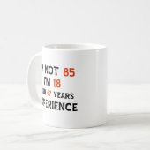 85. Geburtstagsentwürfe Kaffeetasse (Vorderseite Links)