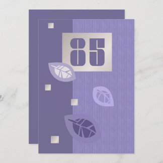 85. Geburtstagsfeier individuelle Einladungen